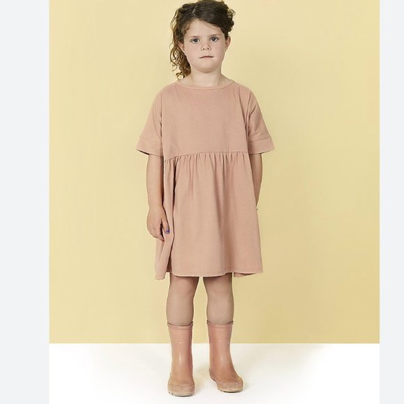 Gray Label Loose Fit Dress in Rustic Clay 1-2 Years - Picture 8 of 8